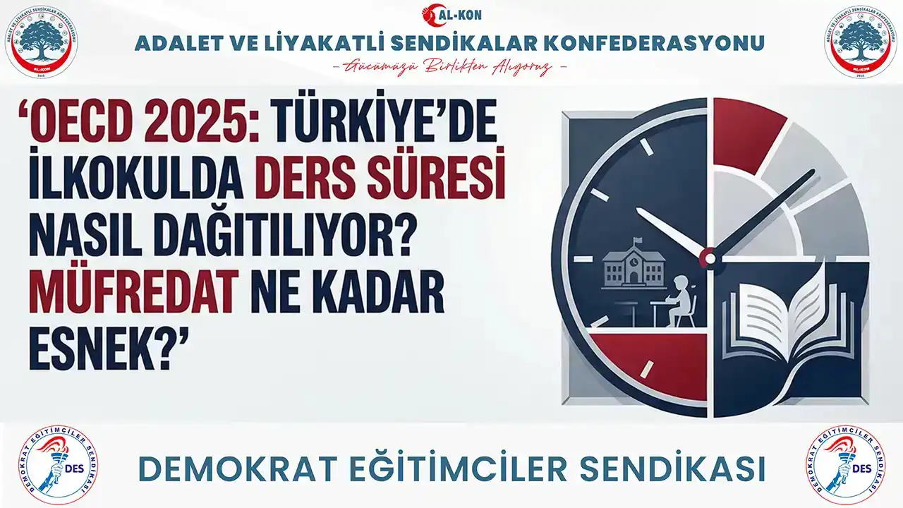 OECD 2025: Türkiye’de ilkokulda ders süresi hangi alanlara ayrılıyor? Müfredat ne kadar esnek?